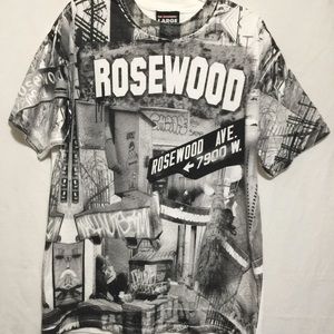 THE HUNDREDS ROSEWOOD AVE. T SHIRT ~COLLECTIBLE